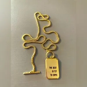 大注目！【Foxy Originals】THE BEST IS YET TO COME NECKLACE Amazon.com: Brinker + Eliza Women's The Best is Yet to Come